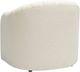 TOV Furniture Pamela Cream Tasseled Lounge Accent Chair-5