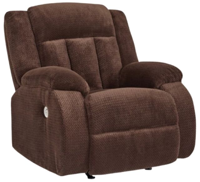 Signature Design by Ashley® Observation Chocolate Power Rocker Recliner -0