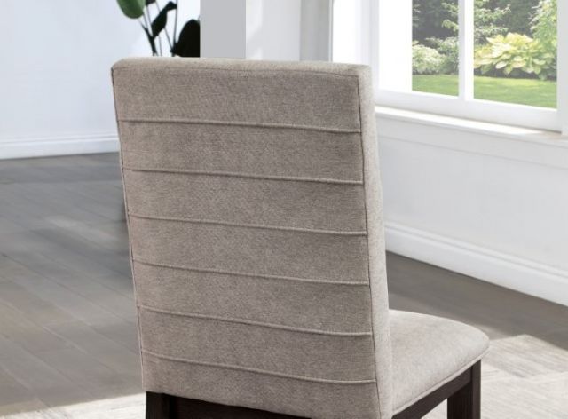 Furniture of America® Umbria Antique Black/Gray Dining Side Chair-3