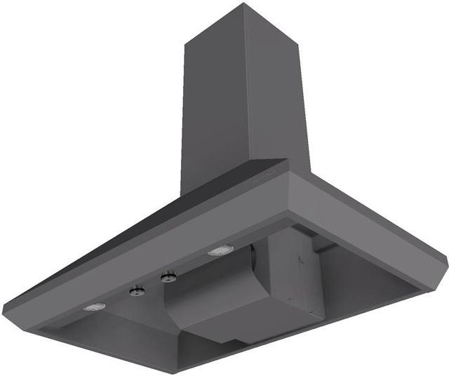 Vent-A-Hood® 36" Gunsmoke Euro Style Wall Mounted Range Hood-3