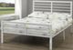 Titus Furniture White 54" Full Metal Platform Bed-0