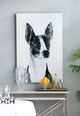 A & B Home Terrier Black/White Wall Art-4