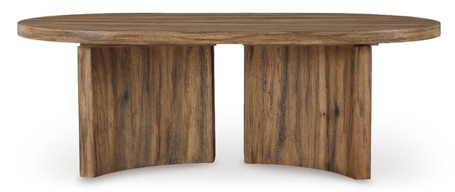 Signature Design by Ashley® Austanny Warm Brown Coffee Table-1