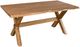 Bassett® Furniture Customizable Crossbuck Live Edge 72" Dining Table with Extendable Leaves-1