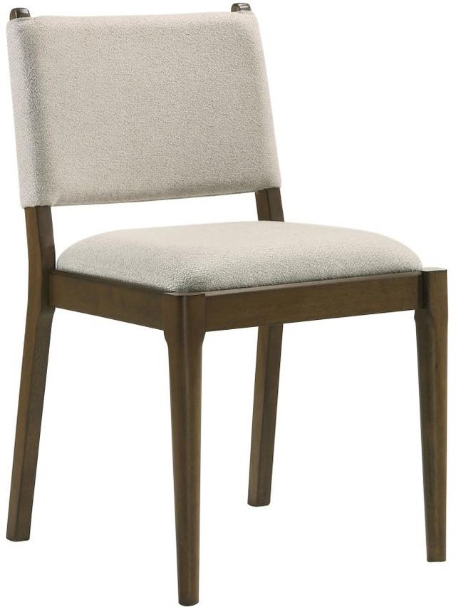 Coaster® Ottowa Brown/Light Tan Upholstered Dining Side Chair-0