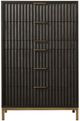 Modus Furniture Kentifield Black Drifted Oak Chest-2
