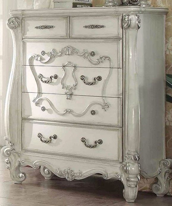 ACME Furniture Versailles Bone White Chest-0