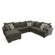 Stanton™ Polar Dark Grey 2 Pc Sectional-0