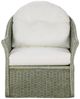 Bramble Customizable Nantucket Rattan Swivel Chair-1