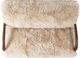 Four Hands Sandro Champagne Mongolian Fur Settee-5
