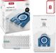 Miele Vacuum HyClean® Air Vacuum Bag 8-Pack for Complete C2 & Complete C3 with HEPA AirClean Filter-1