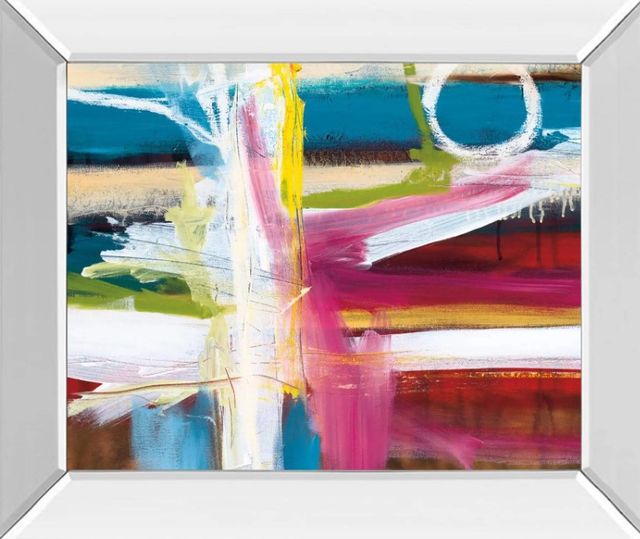 Classy Art Colour Blind by St. Germain Mirror Framed Wall Art-1