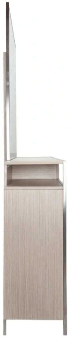 Michael Amini® Silverlake Village Washed Oak Dresser and Mirror-2