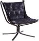 ACME Furniture Carney Vintage Blue Leather Accent Chair-0