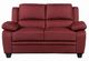 Mazin Furniture Darien Red Loveseat-1