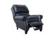 BarcaLounger® Churchill Shoreham Blue Leather Manual Recliner-1