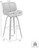 Armen Living Tyler Vintage Green/White Wash Barstool-2