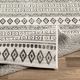 Surya Eagean Black/White 4'x6' Area Rug-4