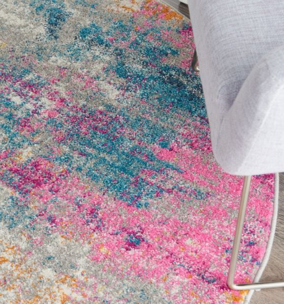 Nourison Home™ Passion 5' Round Style 13 Area Rug-4