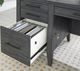 aspenhome® Preston Urbane Gray 66" Executive Desk-2