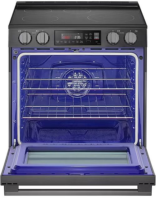LG 30" Black Stainless Steel Smart Slide-In Induction Range with Probake Convection®-1