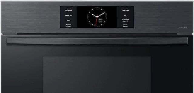 Samsung Bespoke 30" Matte Black Oven/Microwave Combination Electric Wall Oven-4