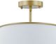 Forty West Elsa Gold Semi-Flush-4