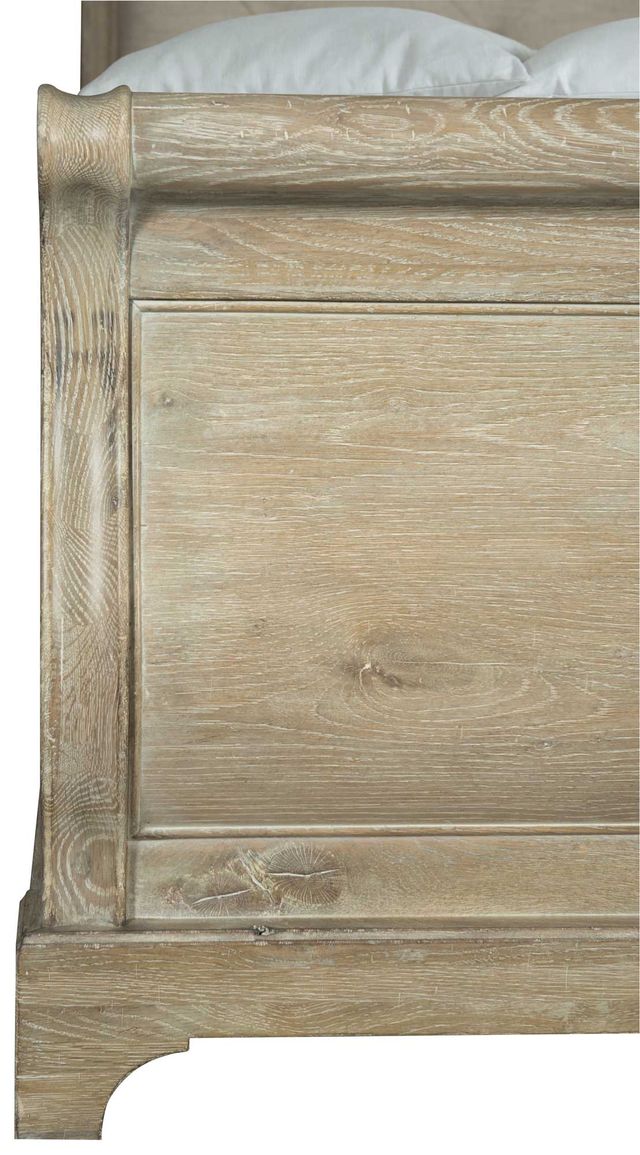 Bernhardt Rustic Patina Upholstered Queen Sleigh Bed-2