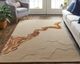Feizy Serrano Orange 5' x 8' Rug-5