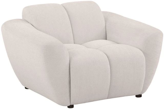 Coaster® Destino Greige Upholstered Splayed Arm Accent Chair-0
