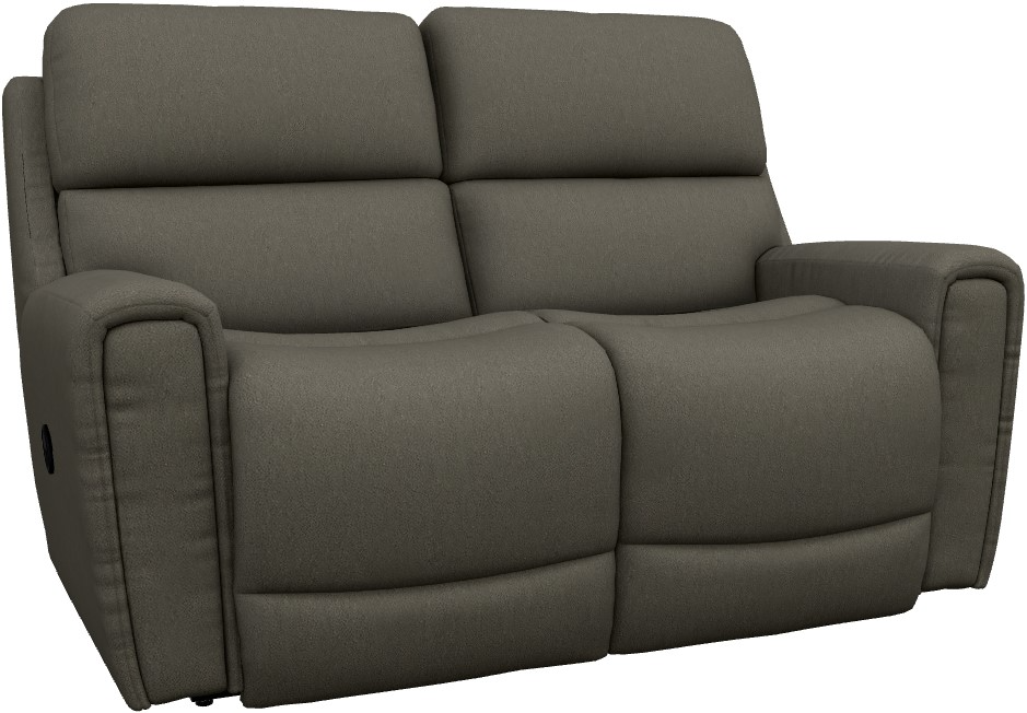 La-Z-Boy® Apollo Smoke Manual Reclining Loveseat | Roby's