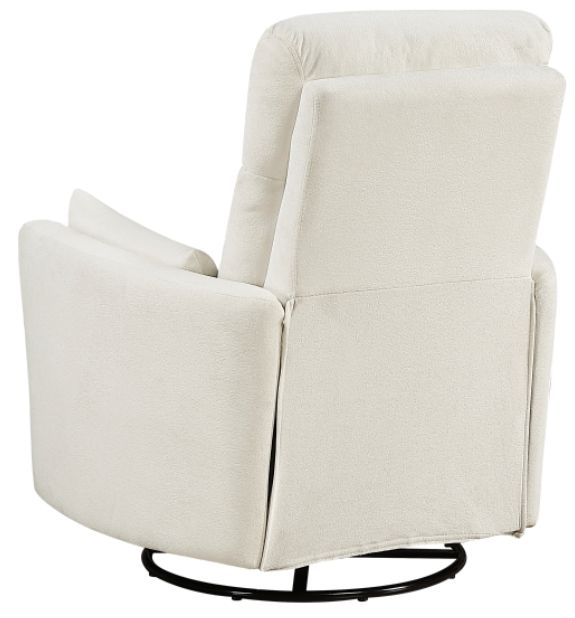 Homelegance® Desso Beige Swivel Glider Manual Reclining Chair-4