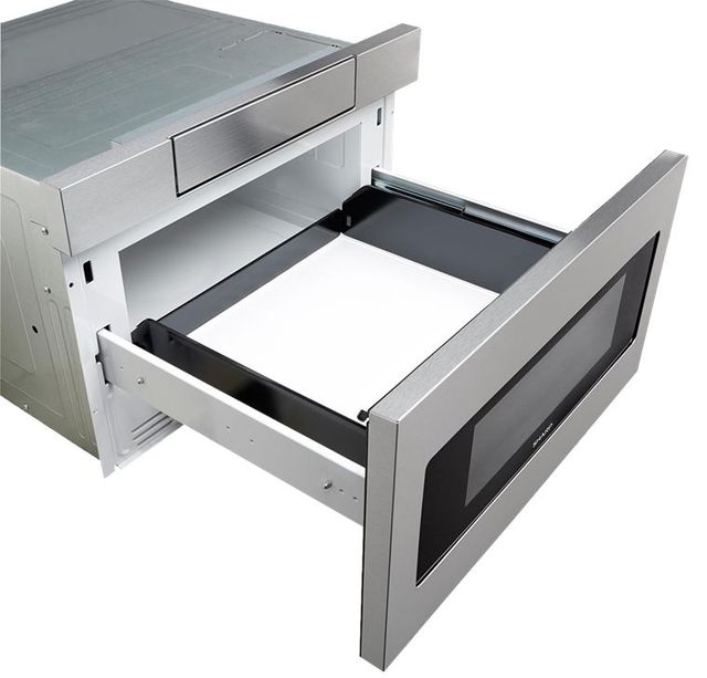 Sharp® 1.2 Cu. Ft. Stainless Steel Microwave Oven Drawer-2
