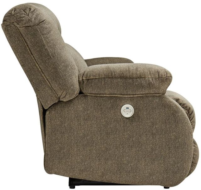 Signature Design by Ashley® Burkner Mocha Power Reclining Sofa-3