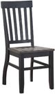 Steve Silver Co. Raven Noir 5-Piece Driftwood/Ebony Dining Set-3