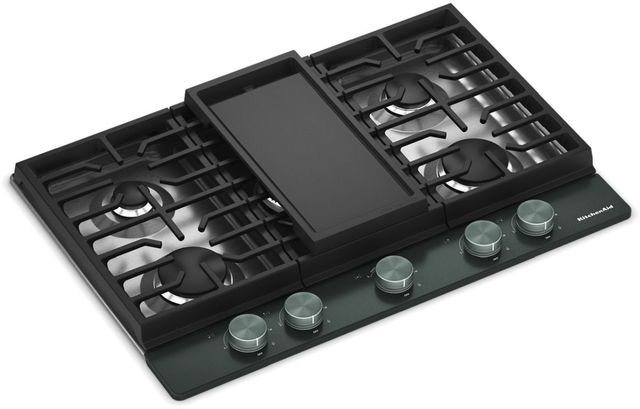 KitchenAid® 30" Juniper Gas Cooktop with 5 Burners and Integrated Wok Grate-1