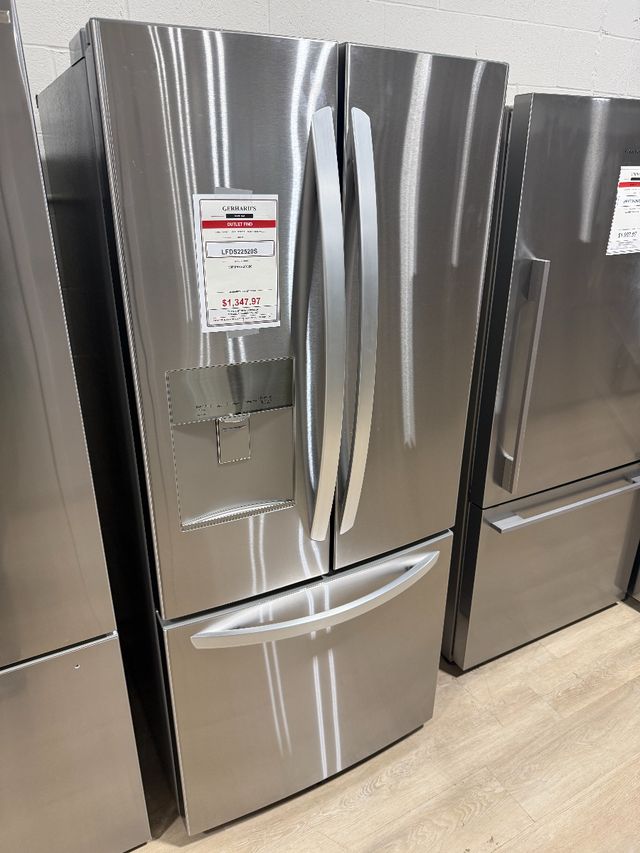 LG 30" 21.8 Cu. Ft. Stainless Steel French Door Refrigerator-0