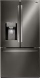 LG 22.1 Cu. Ft. Black Stainless Steel Counter Depth French Door Refrigerator-2