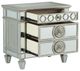 ACME Furniture Varian Silver 2-Drawer Nightstand-4