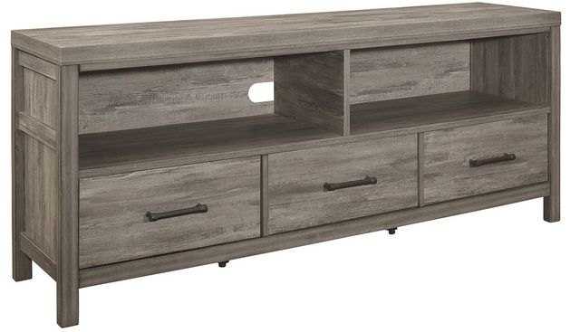 Homelegance® Bainbridge Weathered Gray TV Stand-0