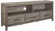 Homelegance® Bainbridge Weathered Gray TV Stand-0