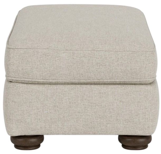Flexsteel® Preston Silver Driftwood Cocktail Ottoman-2