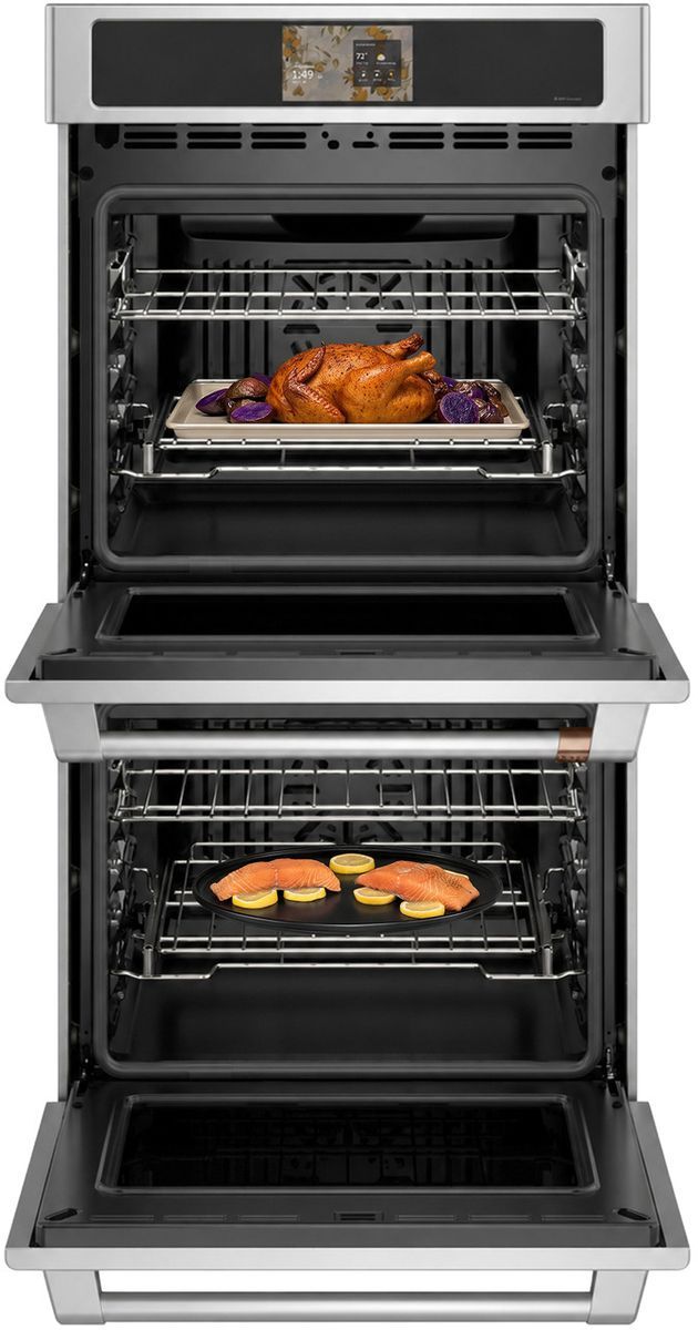 Café™ Professional Series 27” Stainless Steel Smart Double Electric Wall Oven with Convection-2