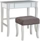 Linon Harper 2-Piece Silver Vanity Set-3