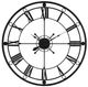 YHD Black Tower Wall Clock-0