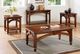 Bernards Brenton 3-Piece Brown Occasional Table Set-1