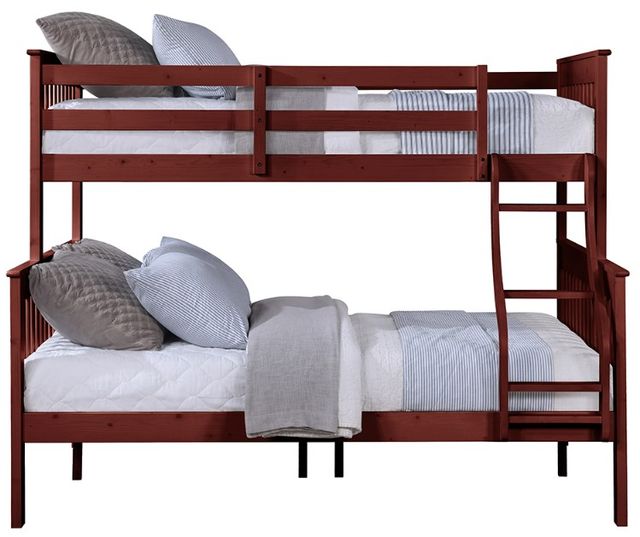 ACME Furniture Marita Cherry Bunk Bed Twin over Full-3