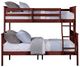 ACME Furniture Marita Cherry Bunk Bed Twin over Full-3