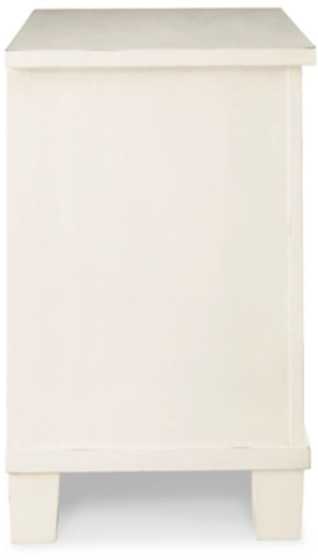 Signature Design by Ashley® Braunter Aged White Nightstand-2