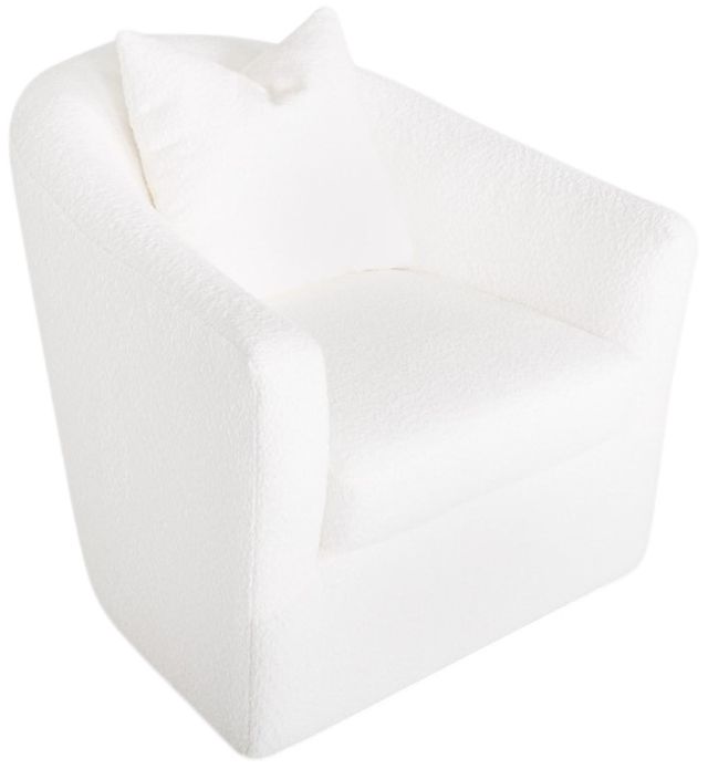 Franklin™ Maya Fabulous Snow Swivel Accent Chair-4